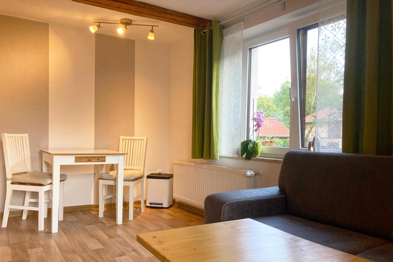 Ferienwohnung Alte Gaertnerei Thale Exterior foto