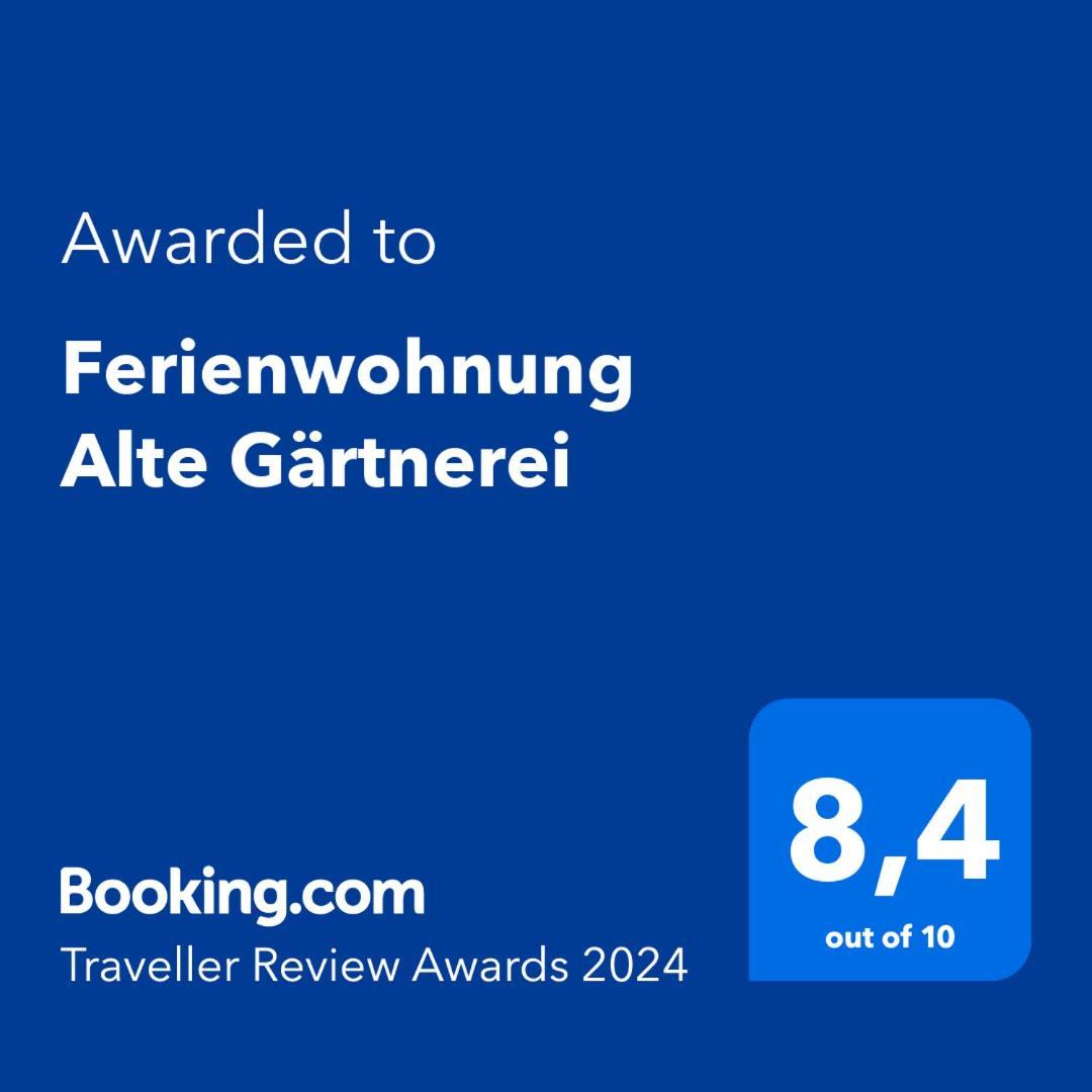 Ferienwohnung Alte Gaertnerei Thale Exterior foto